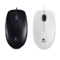 Logitech B100 Maus USB Optisch 800 dpi 3 Tasten Computer PC Business Mouse