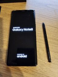 Samsung Galaxy Note8 SM-N950F - 64GB Black  (Ohne Simlock)