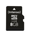 Intenso Micro SDHC Karte 8GB Speicherkarte Class 4 bulk