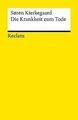 Die Krankheit zum Tode von Kierkegaard, Sören | Buch | Zustand sehr gut