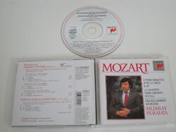 MOZART/PIANO CONCERTOS J.C. BACH - PERAHIA(SONY CLASSICAL SK 39 222) CD ALBUM