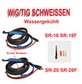 WIG Schlauchpaket SR18 SR20 Schweißinverter Schweißbrenner SR18 SR20