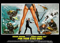 James Bond 007: In tödlicher Mission (Roger Moore) Filmposter - 84,1 x 59,4 cm
