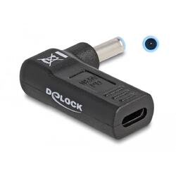 Delock Adapter für Notebook Ladekabel USB Type-C Buchse zu HP 4,5 x 3,0 mm Steck