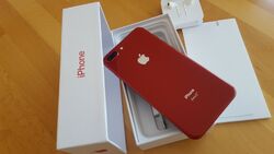 Apple iPhone 8 Plus  Rot 64GB ohne Simlock /  36 Monate (3 Jahre) Gewähr