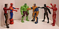 Marvel Avengers 12" Starlord, Black Panther, Thanos, Hulk, IronMan & Spiderman