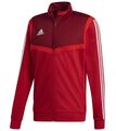 adidas TIRO 19 Herren Trainings-Jacke Fußball-Jacke Sport-Jacke D95936 Jacke Rot