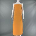 COURREGES Größe 4 Orange Polyester Mischung Kleid