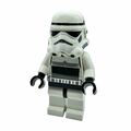 LEGO ® Star Wars ™ Stormtrooper Figur mit Wecker Uhr Strumtruppler Super Zustand