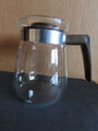 Kaffeekanne Karaffe Kanne Glas Teekanne mit braunem Deckel/ ca. 750 ml
