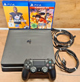 Sony PlayStation 4 Slim 1TB CUH-2116B PS4 mit Controller & 2 Spiele Bundle