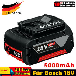 18V 5,0Ah Für Bosch Ersatz Akku GBA 18 Volt BAT618 BAT609 BAT620 GSR GSB GBH DE