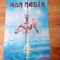 IRON MAIDEN - Poster 41 x 57 cm - Seventh Son / Powerslave - Heavy Metal