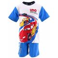 Disney Cars Schlafanzug kurz - Lightning McQueen Sommer Pyjama Set Gr. 98-128cm 