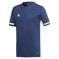 T-Shirt Adidas Kinder T19 Fußball Top Sport Badminton Jungen kurzärmlig marineblau