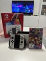 Nintendo Switch Oled Weiß gebraucht + Mario Kart 8 Deluxe