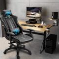 Ergonomisch Gaming Stuhl Bürostuhl Gamer Stuhl Computerstuhl ohne/mit Fußstütze