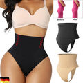 Damen Shapewear Bauchweg Slips Unterwäsche Shaper Miederslip Body Figurformende