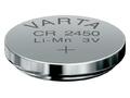 10 x Varta CR2450 Lithium Knopfzelle 3V CR 2450 Industrie-Ware