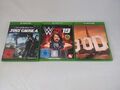 Microsoft Xbox One Spiele Set Grand Theft Auto V  WWE2K19 Just cause 4 GTA 5
