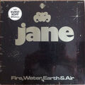 Jane Fire, Water, Earth &#38; Air LP Album RE Ora Vinyl Schallplatte 209372