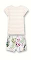 STH by Sanetta Girls Shorty rosa weiß Shorts bunte Blumen Gr 164 UVP 29,99 €