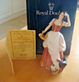 L/E ROYAL DOULTON FIGUR - TESS OF THE DURBERVILLES-HN 3846 - HERGESTELLT ENGLAND + ZERT/BOX