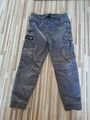 ☆H&M Jungen Cargohose Grau Gr 140 146☆