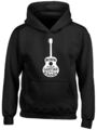 Born To Play Guitar With My Daddy Kinder Kinder Kapuzenoberteil Hoodie Jungen Mädchen