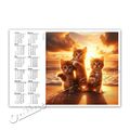 Katzenkalender + + Taschenkalender 2024  |  Cat Calendar 2024 [K13]