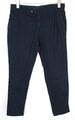 Suitsupply Porto Novo Herren Hose 50 Chino Baumwolle Stretch Klassisch Navy Slim