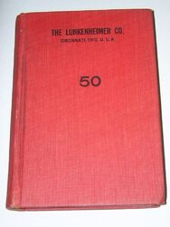 1912 Lunkenheimer Katalog / Dampfpfeife / Öler / Hit & Miss / Gasmotor