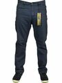 Herren Big King Size Stretch Chinos gerade Bein Jeans Hose Größen 28-60