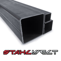 Quadratrohr Vierkantrohr Stahlrohr Hohlprofil Stahl Vierkant Pfosten bis 3 m10 x 1,5 - 150 x 4 mm Längen bis 3mtr. möglich