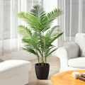 Künstlich Tropisch Palme Blätter Baum Fälschung Pflanzen Zuhause Garten Dekor DE