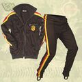 NVA TRAININGSJACKE TRAINIGSHOSE TRAININGSANZUG BRAUN DDR SPORTZEUG ASV REPRO -