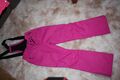 Tolle pink farbene CMP Skihose für Mädchen in Größe 176 mit Hosenträgern