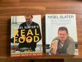 2x Nigel Slater Cookery Books …..Real Food and Real Cooking