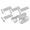 NEU Hera Unterbauleuchten LED ECO-PAD F inkl. Trafo & Dimmer 5er Set Alu gebürst