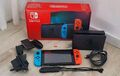 Nintendo Switch Konsole V2 mit Joy-Con - Neon-Rot/Neon-Blau -TOP-ZUSTAND- OVP 