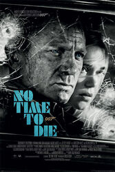 Poster JAMES BOND 007 - No Time To Die - Noir 61x91,5cm NEU 59375