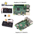 Raspberry Pi 3 Model B/B+ Plus Quad Core 1.2GHz 1.4GHz 64 bit CPU Cooling Fan