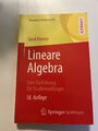 Lineare Algebra | Gerd Fischer | Eine Einführung für Studienanfänger 18. Auflage