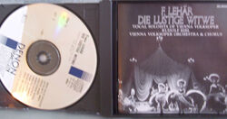 Die lustige Witwe- Wiener Volksoper/ Bibl- 2 CDs- DENON Japan 1991 WIE NEU