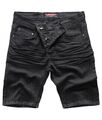 Rock Creek Herren Jeans Short Kurze Bermuda Shorts Hose Denim Stonewashed M50