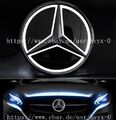 Für 2016-2023 Mercedes Benz NEW E W213 Abzeichen Schwarz Stern Emblem Licht Logo