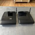 2x Router FRITZ!Box Fon WLAN 7050 Surf & Phone 2 Stück Ohne Kabel