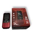 swisstone SC 230 Dual SIM Handy (4,5 cm (1,8 Zoll), Farbdisplay) Rot