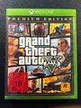 GTA 5 Grand Theft Auto Premium Edition Xbox One Game Rockstar V OVP