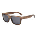 iWood Sonnenbrille / Echtholzbrille/Holzbrille Modell 08 Ebenholz (polarisiert)